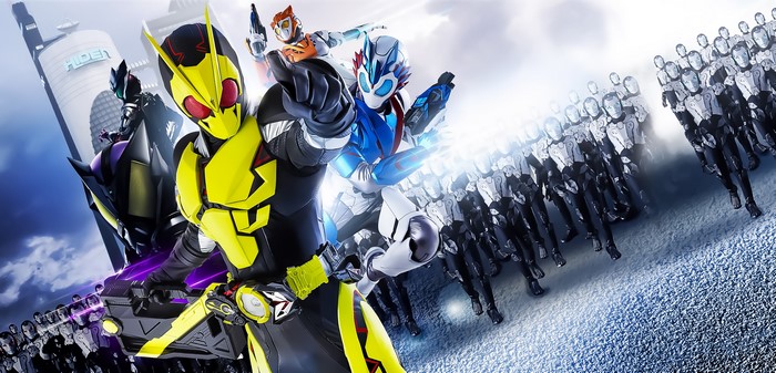 4K Kamen Rider Zero One and allies