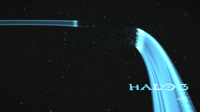 Halo 3 Loading Screen with Bungie Logo