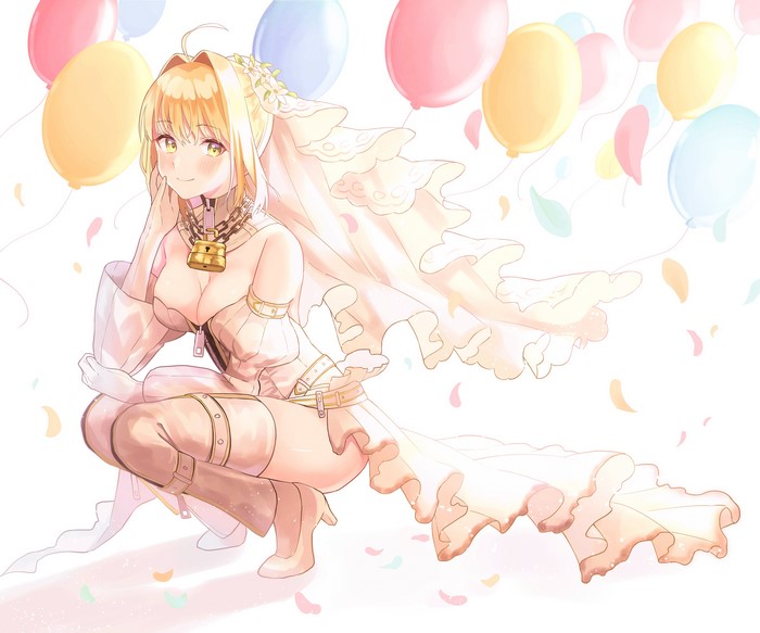 Nero Claudius from Fate Series with Balloons