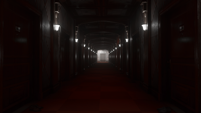 Hallway from Control