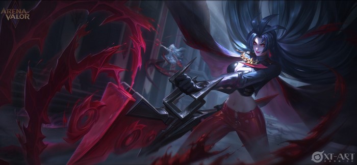 Girl with weapon from Arena of Valor