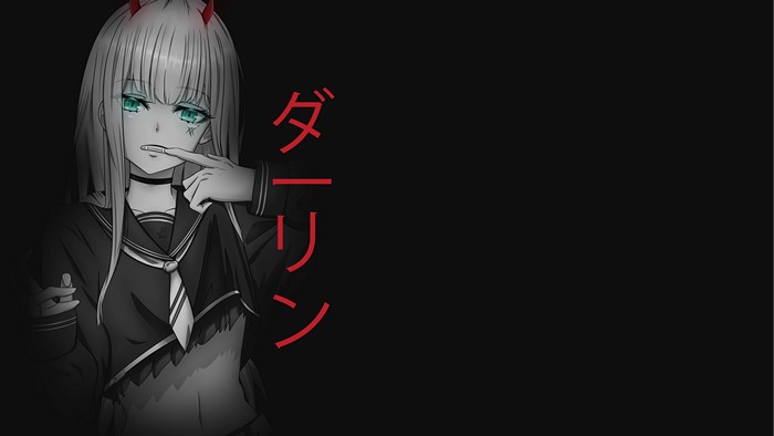 4K Zero Two from Darling in the FranXX