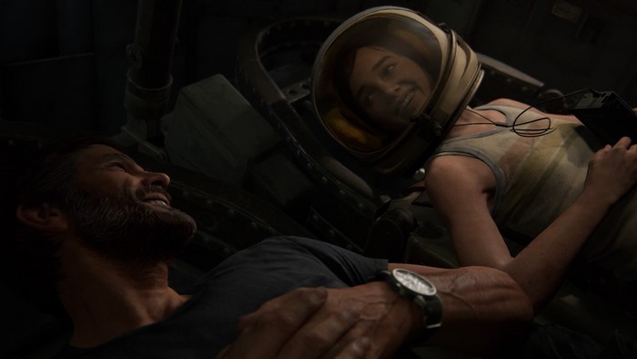 Ellie and Joel from The Last of Us Part II