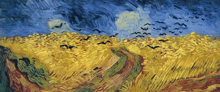 Wheatfield with Crows by Vincent van Gogh