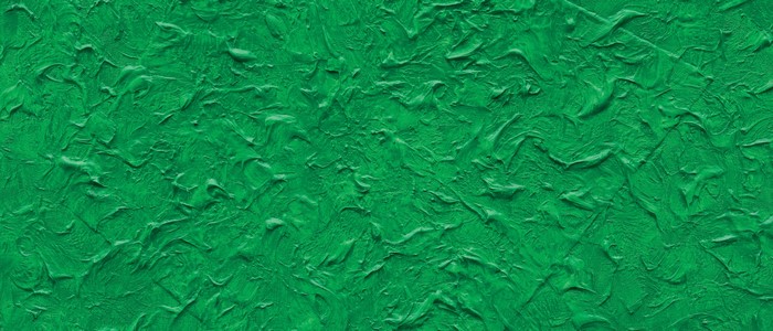 Green abstract textured painting