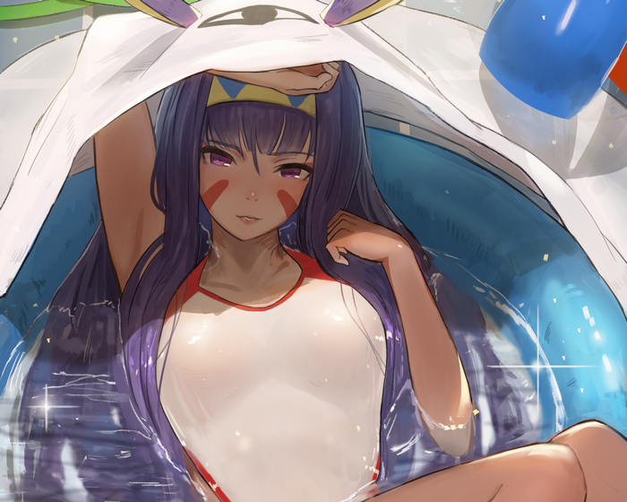 Nitocris from Fate/Grand Order in swimwear