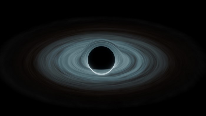 4K Black Hole Accretion Disk Digital Art