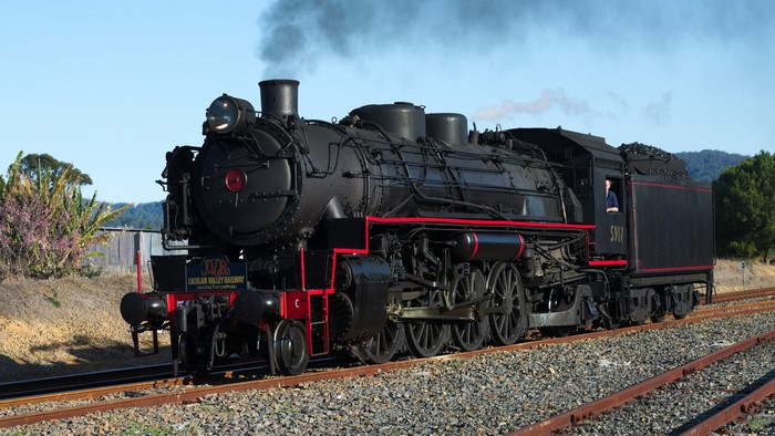 4K Steam Locomotive 5917 Lachlan Valley Railway