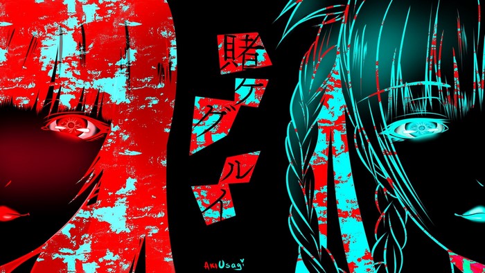Kakegurui: Jabami Yumeko and Kirari Momobami