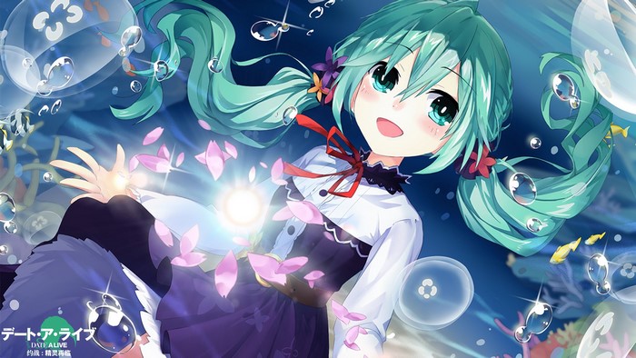 Natsumi from Date A Live underwater