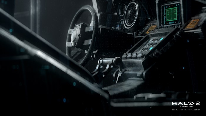 Halo 2 Anniversary vehicle cockpit