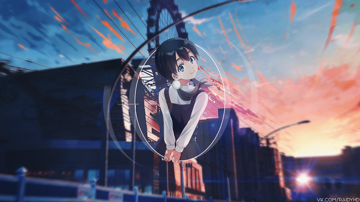 4K Kitashirakawa Tamako from Tamako Market anime