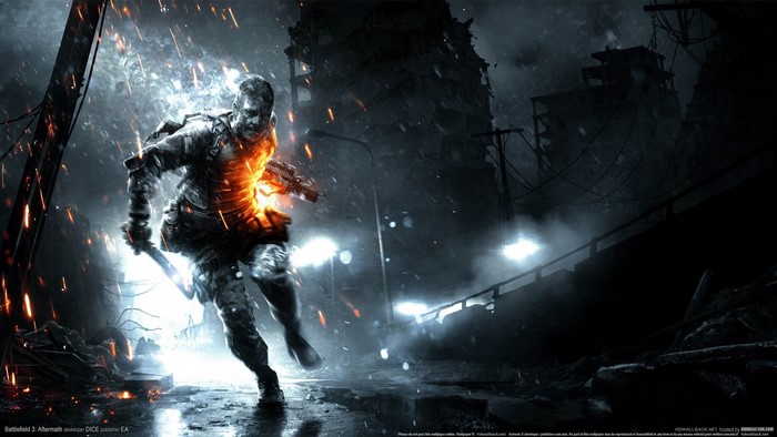 Soldier in Battlefield 3 Aftermath