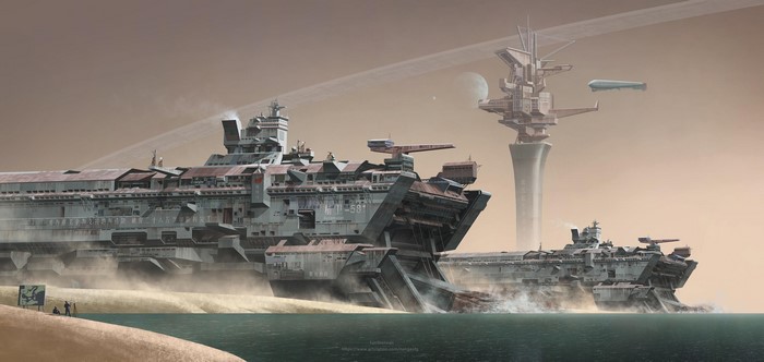 4K China 2098 industrial ships