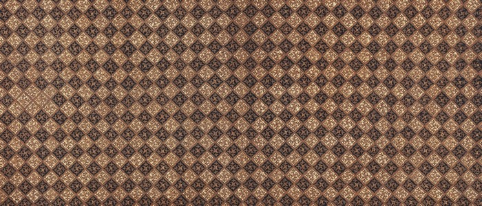 Brown and black diamond geometric fabric texture