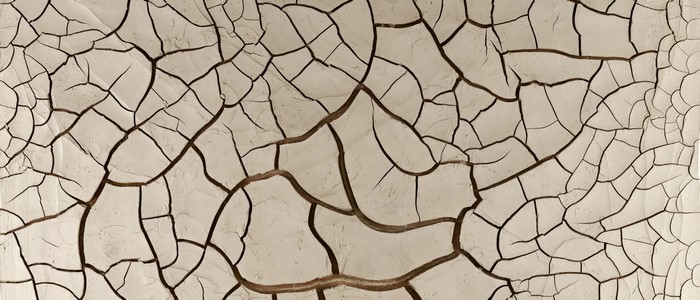 Cracked earth texture, abstract pattern