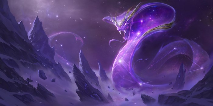Astral Serpent from Legends of Runeterra