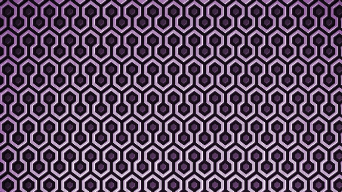 4K Hexagon Pattern from The Shining