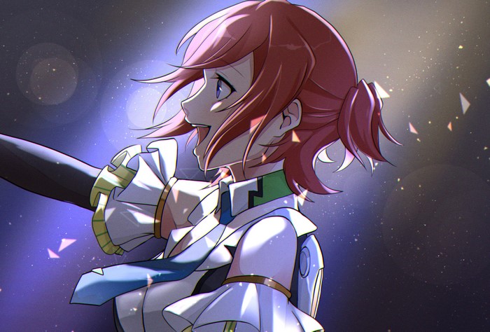 Kaname Buccaneer from Macross Delta