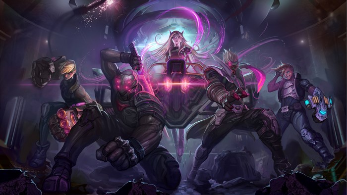 4K League of Legends Epic Team Battle