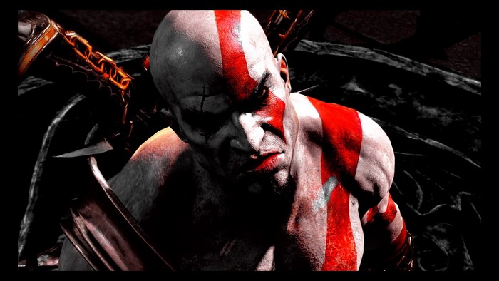 Kratos Intense Close-Up from God of War III