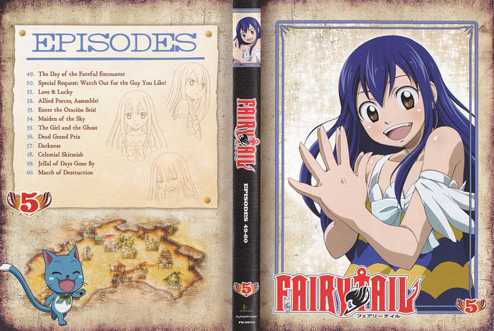 Wendy Marvell and Happy from Fairy Tail
