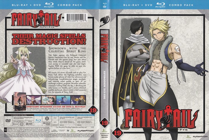Fairy Tail: Their Magic Spells Destruction! Blu-ray + DVD Combo Pack