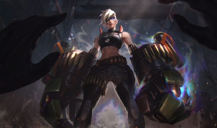 Vi from League of Legends Psyops
