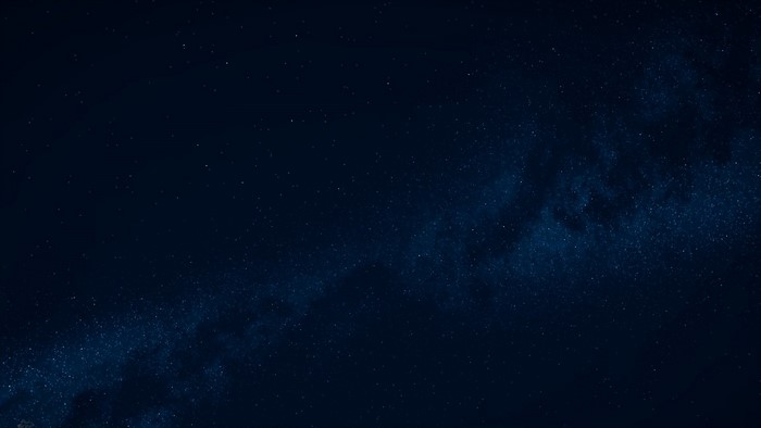 Night sky with stars and the Milky Way