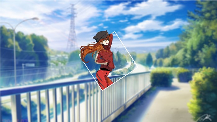 Asuka Langley Soryu From Neon Genesis Evangelion