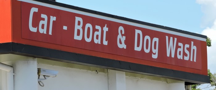 Car Boat & Dog Wash Sign