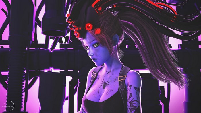 Widowmaker from Overwatch by Dylan Kowalski