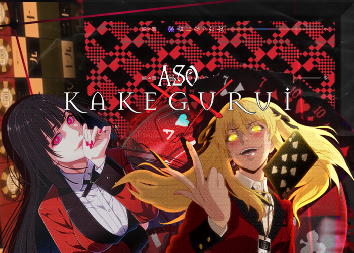 Kakegurui Anime Girls with Gambling Theme
