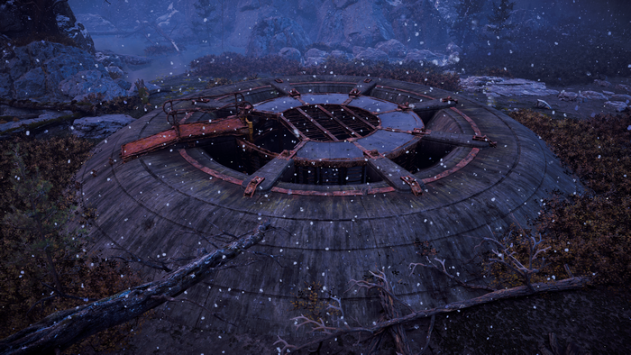 Overgrown Vault in Horizon Zero Dawn 4K