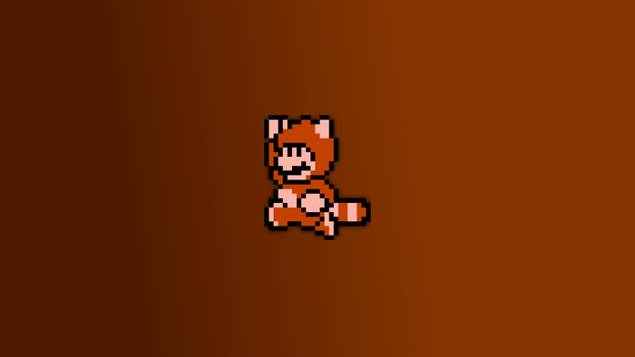 Tanooki Mario from Super Mario Bros.