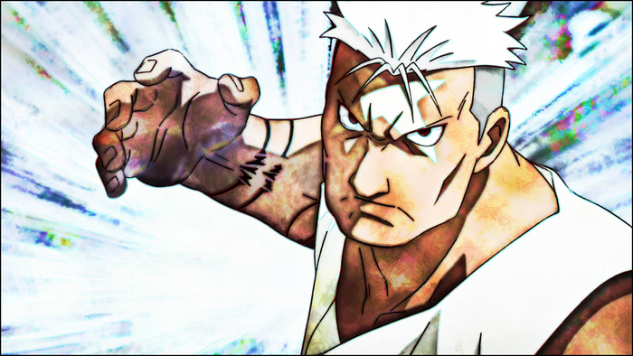 Alex Louis Armstrong from Fullmetal Alchemist Brotherhood