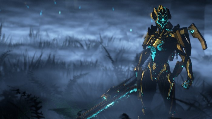Nova from Warframe with Pennant