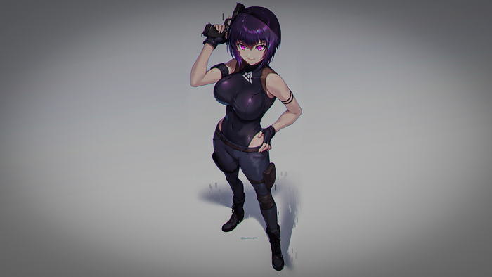 Major Motoko Kusanagi from Ghost in the Shell