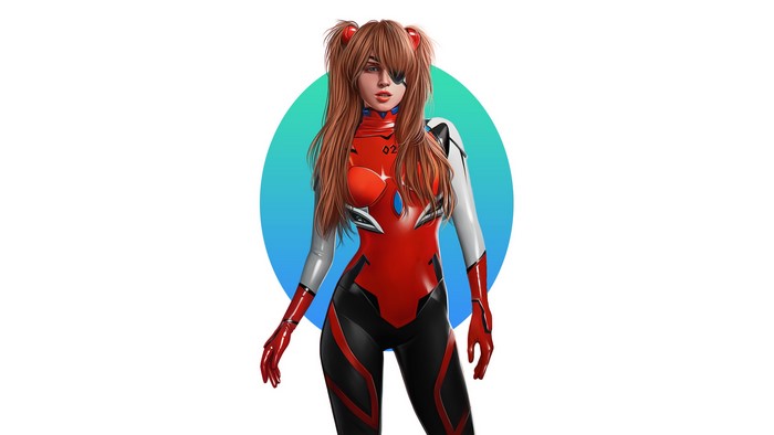 Asuka Langley Soryu from Neon Genesis Evangelion