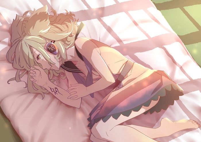 Kaguya Houraisan from Touhou Project sleeping