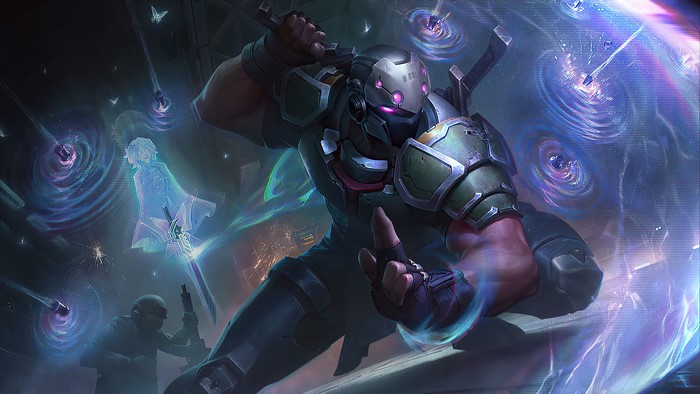 4K Shen from League of Legends
