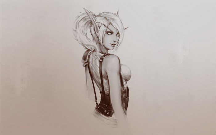 Blood Elf from World of Warcraft