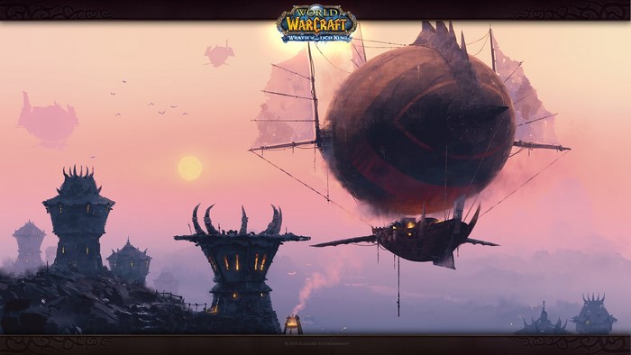 World of Warcraft: Wrath of the Lich King airships and towers