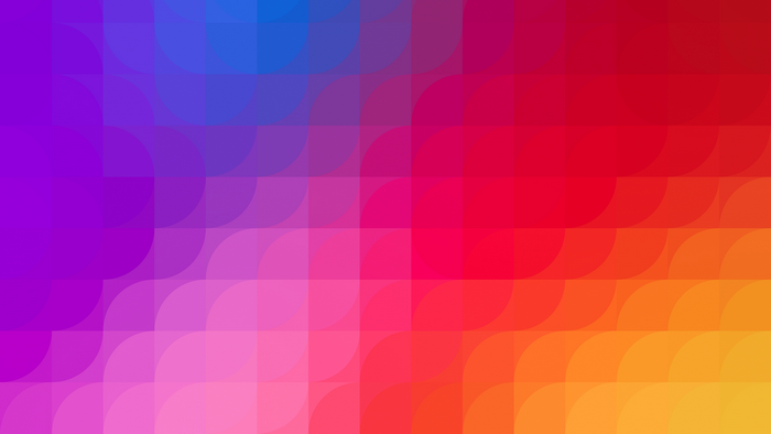 Abstract geometric gradient artwork
