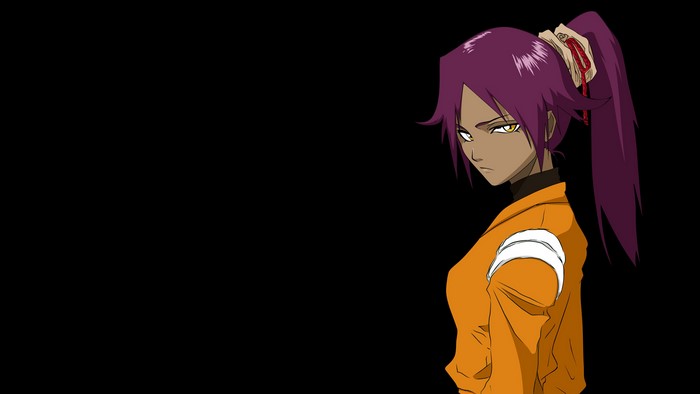 anime, Shihouin Yoruichi, purple hair, Bleach, HD Wallpaper | Rare Gallery