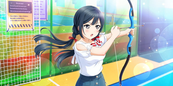 Yuki Setsuna from Love Live! Sunshine!! Archery
