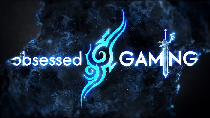 Obsessed Gaming logo with tribal design and sword