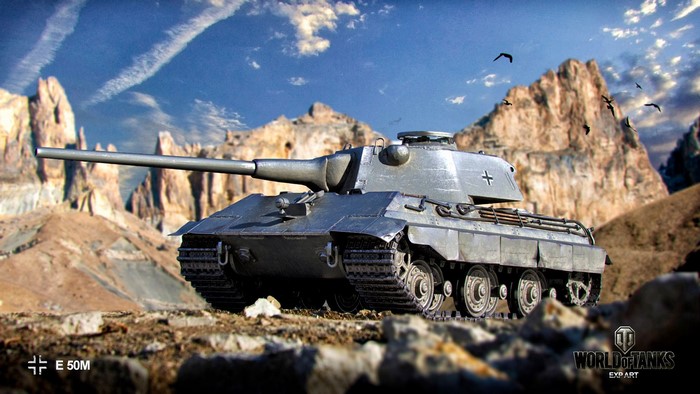 E 50 M tank from World of Tanks