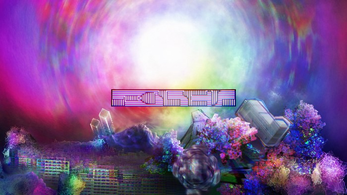Psychedelic Abstract Glitch Art 4K