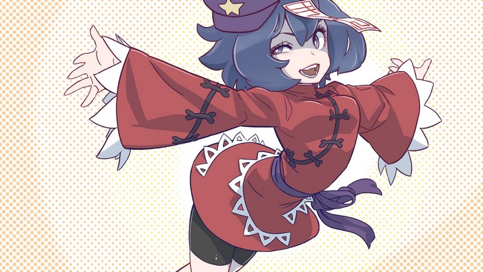 Miyako Yoshika from Touhou